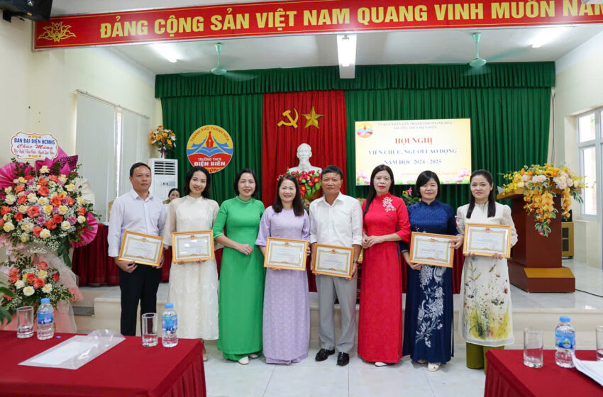  Trường THCS Điện Biên tiếp tục chặng đường: “Đổi mới, sáng tạo, phát triển”!